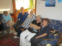 2014-09-Hedwig Brenner & friends celebrating her 98th birthday at her home in Haifa, Israel